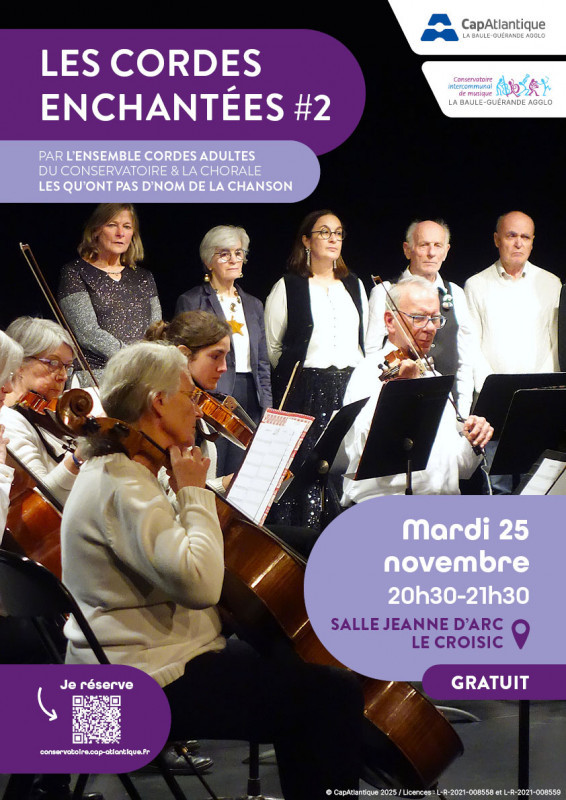 Concert - Les cordes enchantées #2 - © Cap Atlantique Concert - Les cordes enchantées #2