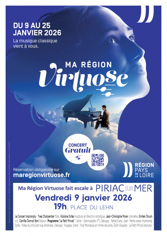 Concert Ma région virtuose - Piriac sur Mer