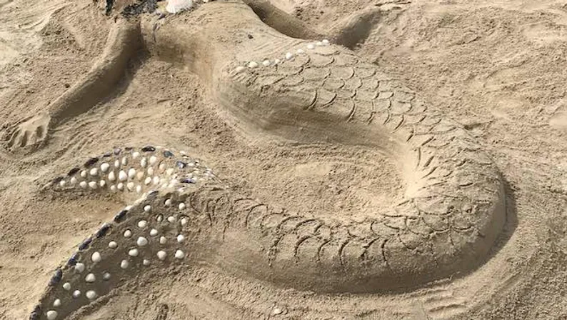 Concours de sculptures sur sable en famille - Le Pouliguen