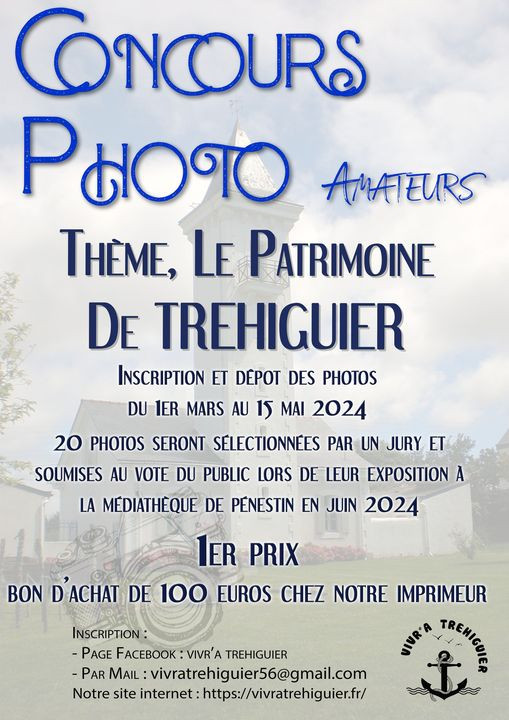 Concours photo amateurs - Le Patrimoine de Tréhiguier