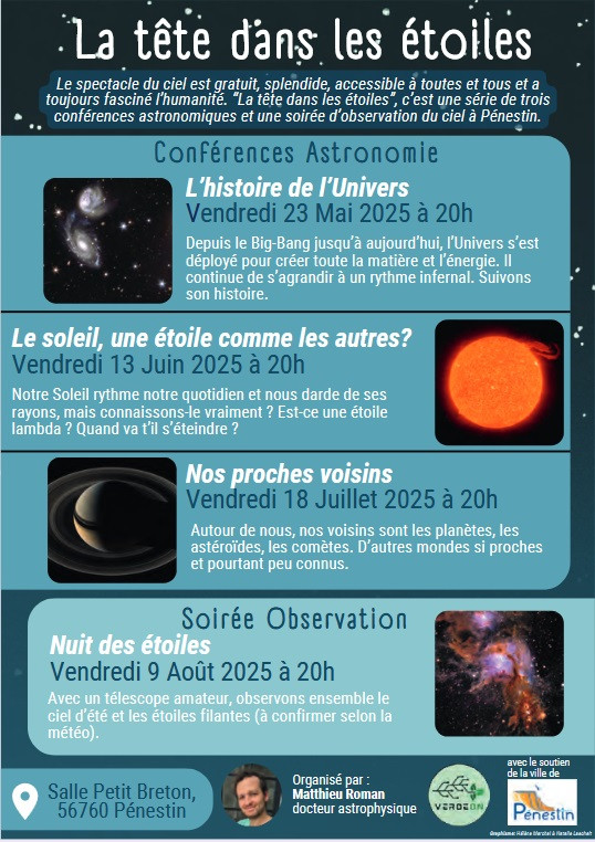 Conférence en astronomie - Pénestin