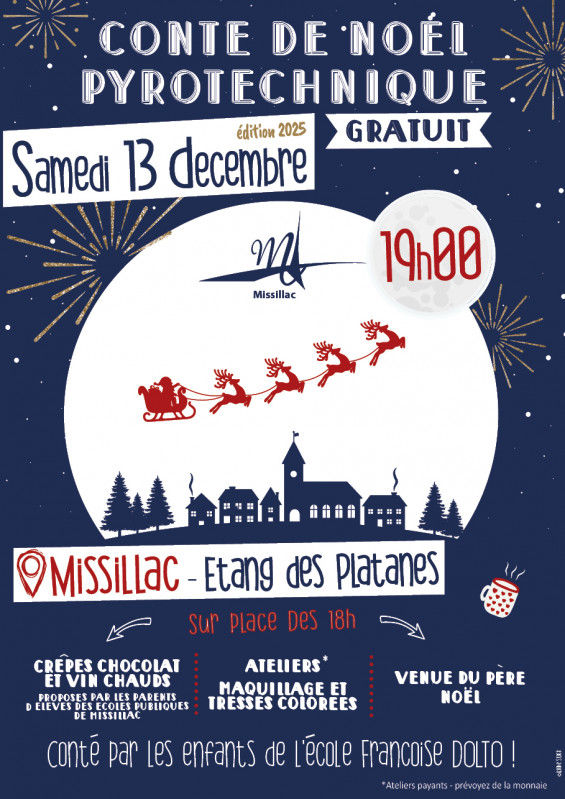 Conte de Noël pyrotechnique Conte de Noël pyrotechnique