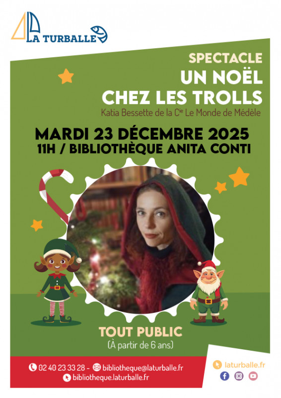 Conte Un Noël chez les Trolls - La Turballe Conte Un Noël chez les Trolls - La Turballe