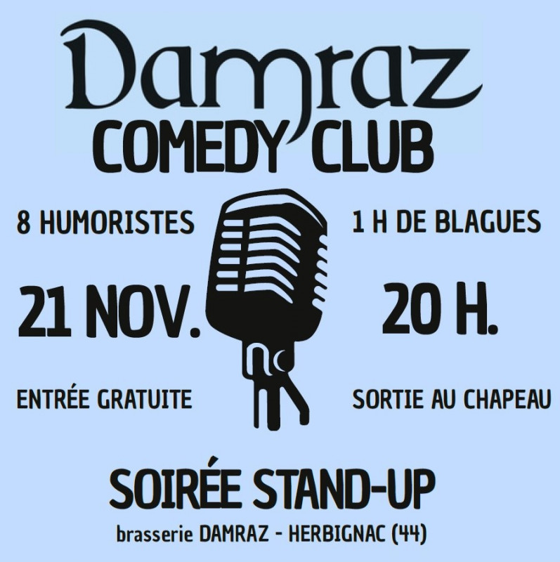 Damraz - Comedy Club - Soirée Stand-Up