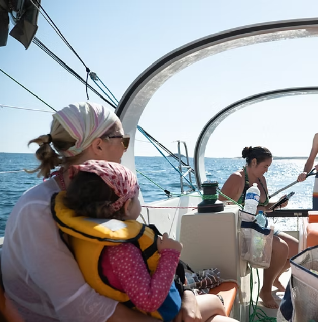 Découverte de la voile en famille - le pied marin - la turballe