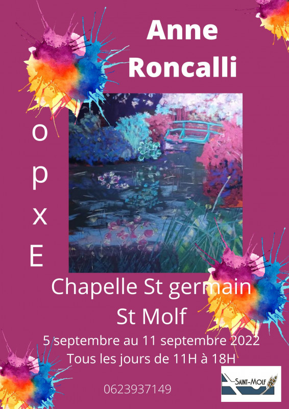 Exposition Anne Roncalli - Saint-Molf