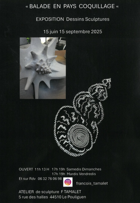 Exposition Balade en pays coquillage - Le Pouliguen 