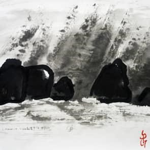 Exposition de Gilt - Encre de Chine - Guérande