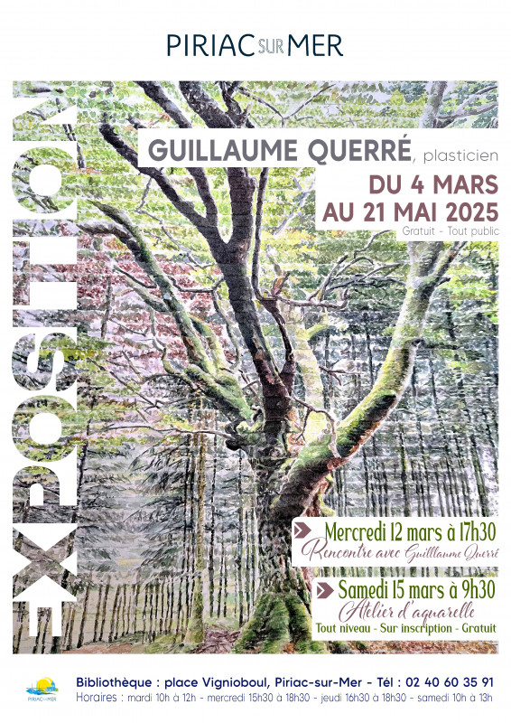 Exposition de Guillaume Querré - Piriac sur Mer