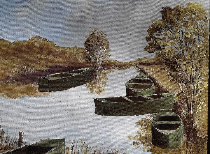 Exposition de peintre Jean-Pierre Diguet - Catiche - Kerhinet - Saint-Lyphard