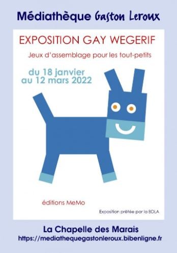 Exposition Gay Wegerif - Médiathèque Gaston Leroux à La Chapelle-des-Marais