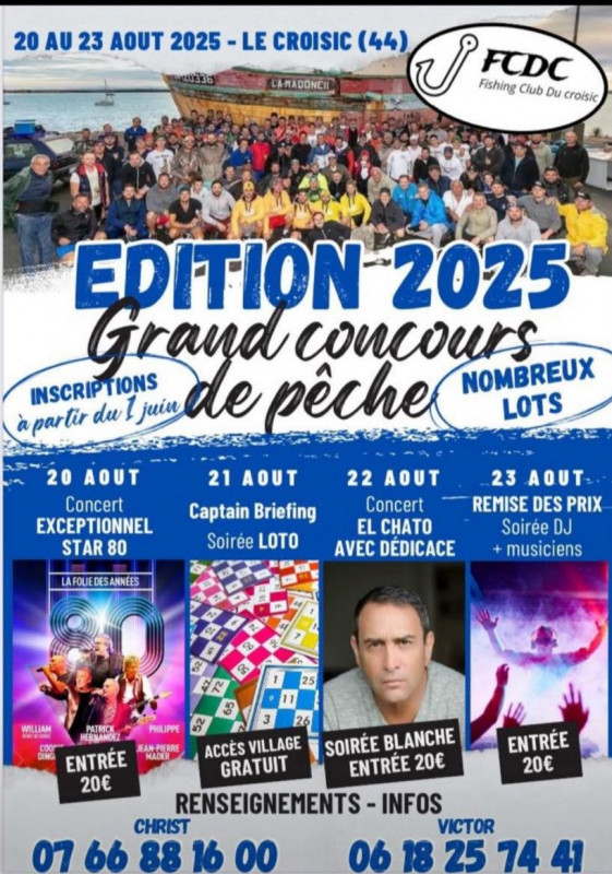 Grand concours de pêche & concerts