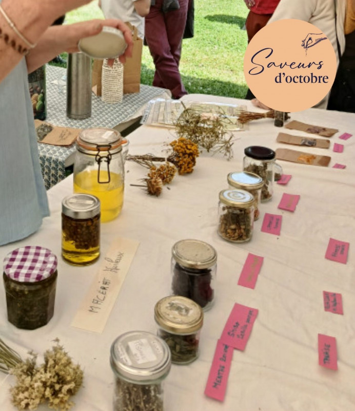 Herbignac - Atelier compose ta tisane - Saveurs d'octobre