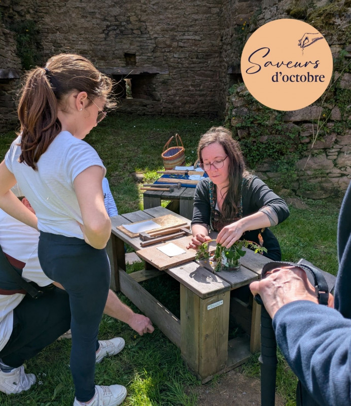 Herbignac - Atelier Papier aux aromates - Saveurs d'octobre