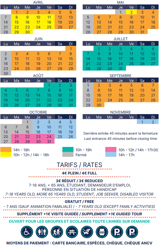 Herbignac - Visite libre du château de Ranrouët - Horaires