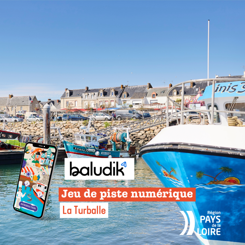 Jeux de piste numérique à La Turballe - Application Baludik