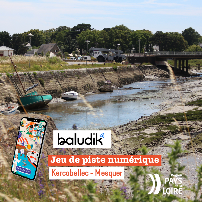 Jeux de piste numérique à Mesquer - Application Baludik