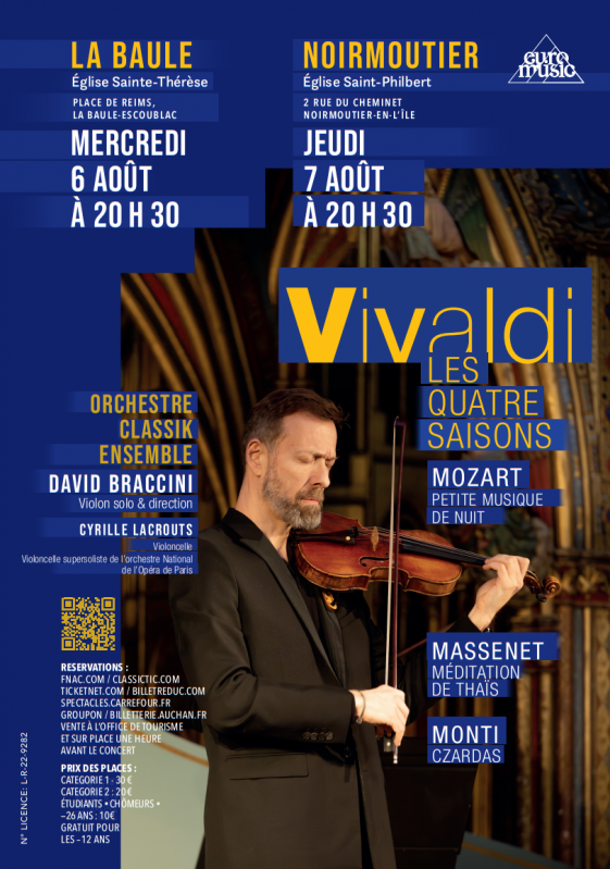 La Baule - Concert - Vivaldi Les Quatre Saisons