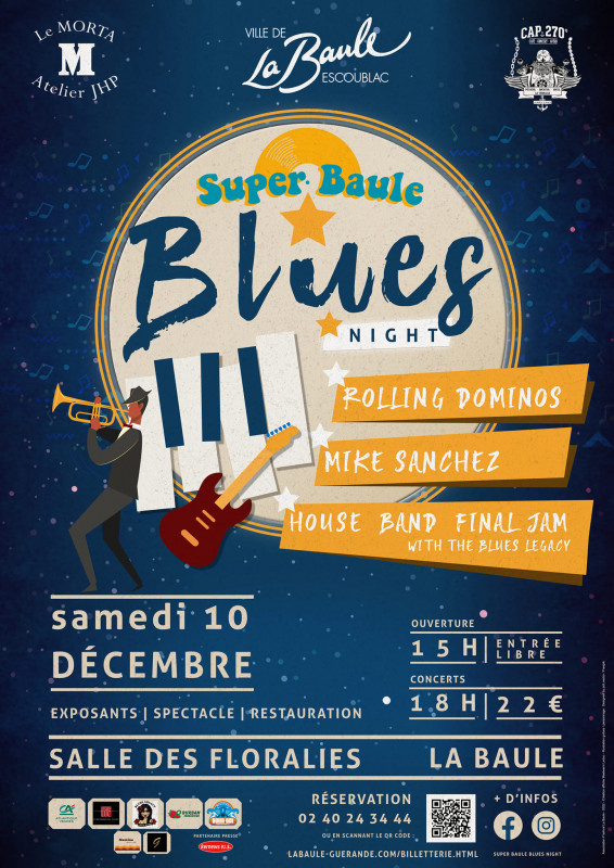 La Baule - Super Baule Blues Night - 10 décembre