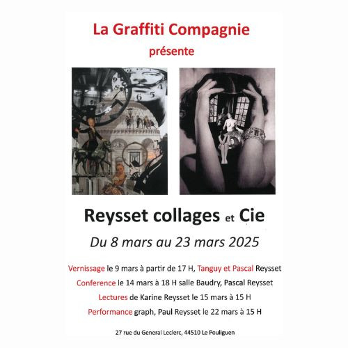  La Graffiti Compagnie présente Reysset collages & Cie
