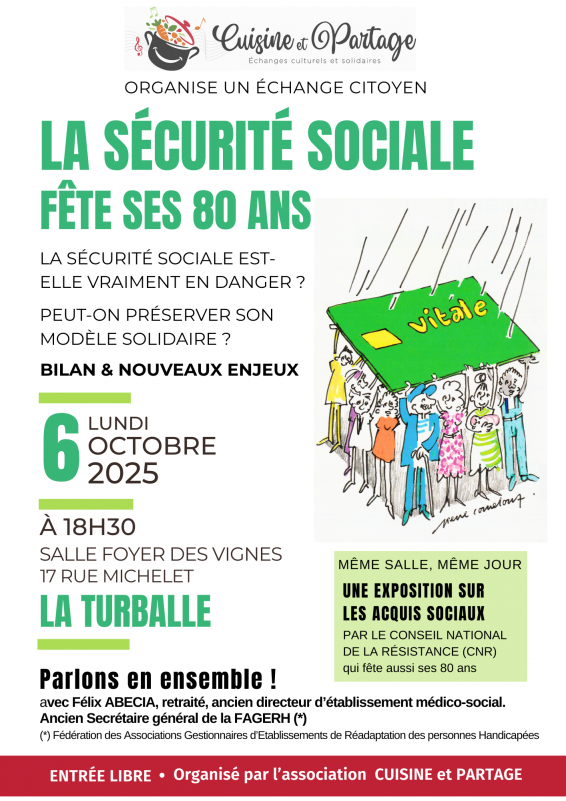 La sécurité sociale fête ses 80 ans - La Turballe
