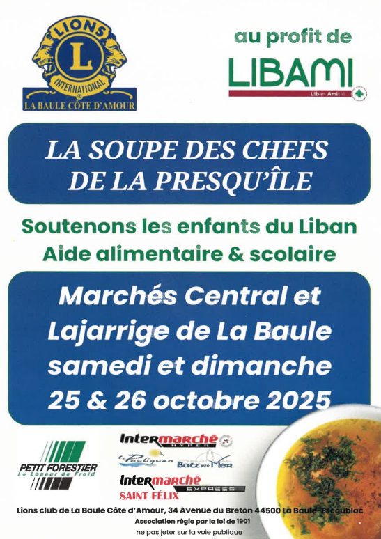 La soupe des chefs de la Presqu'île - La Baule