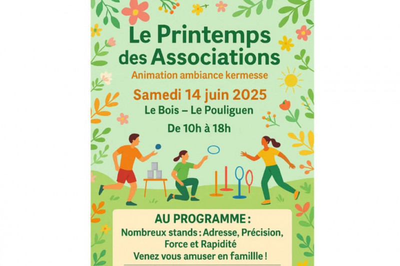 Le printemps des associations - Kermesse Le Pouliguen 