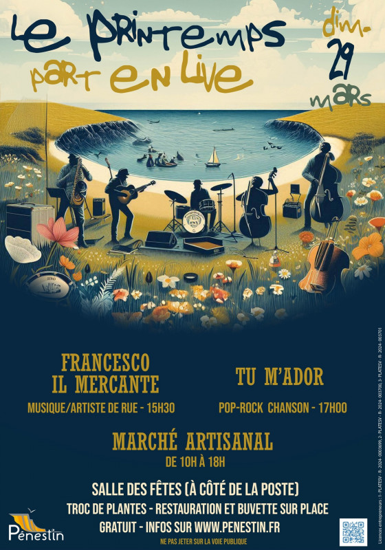 Le Printemps part en live, Pénestin Le Printemps part en live, Pénestin