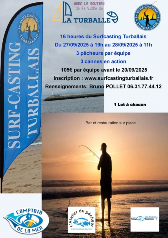 Les 16h du surfcasting - La Turballe