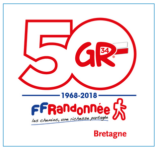 Les 50 ans du GR®34 -Fédération française de randonnée