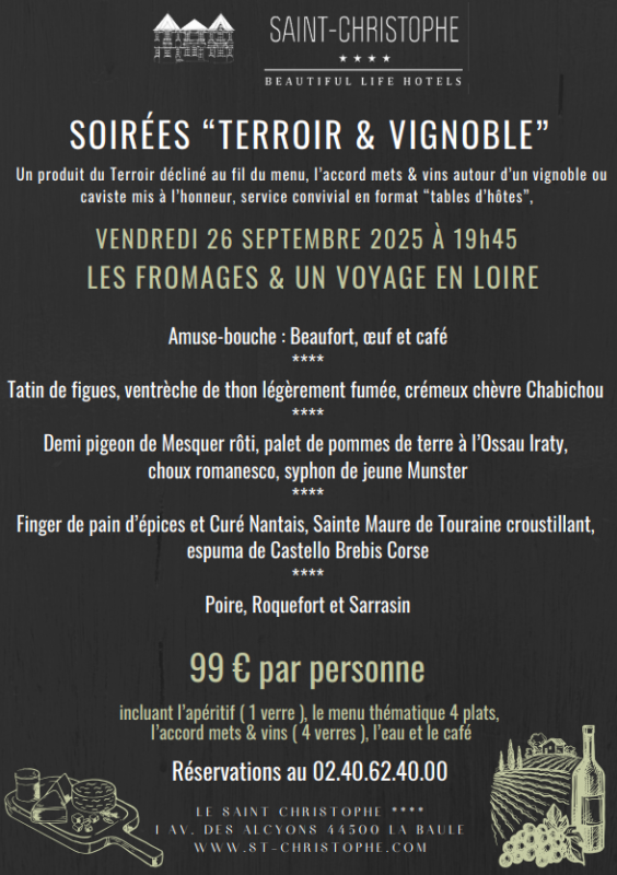LES FROMAGES & UN VOYAGE EN LOIRE - La Baule