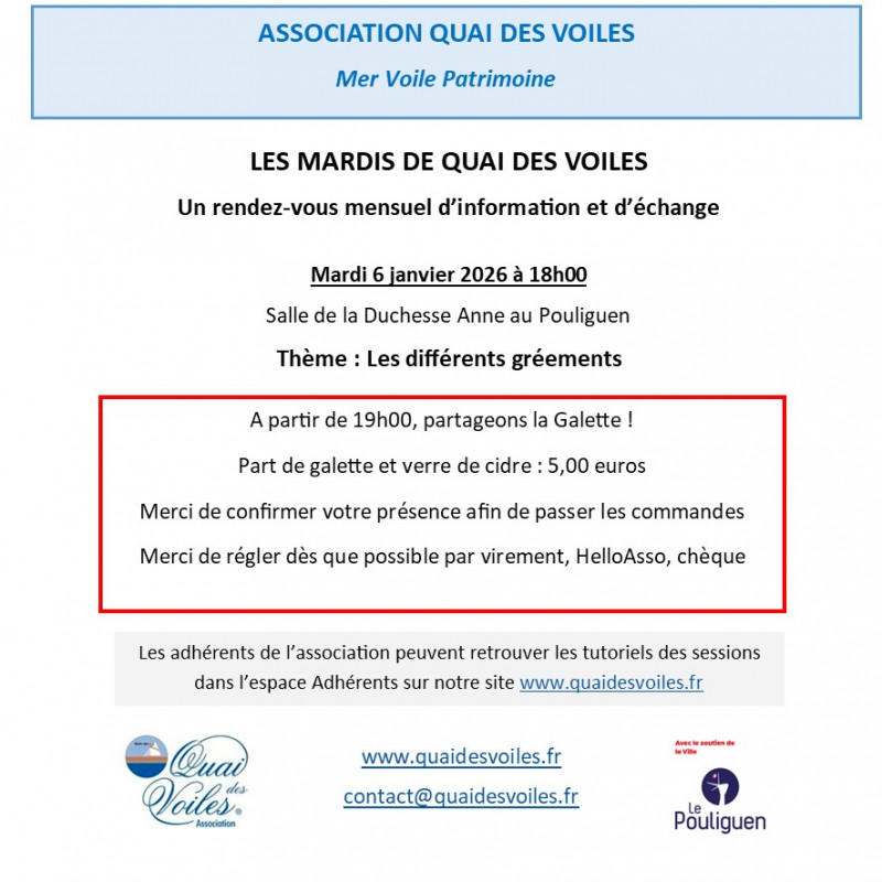 Les mardis de Quai des Voiles - Le Pouliguen