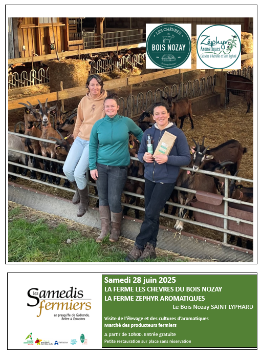Les Samedis Fermiers - Ferme du Bois Nozay - Saint-Lyphard