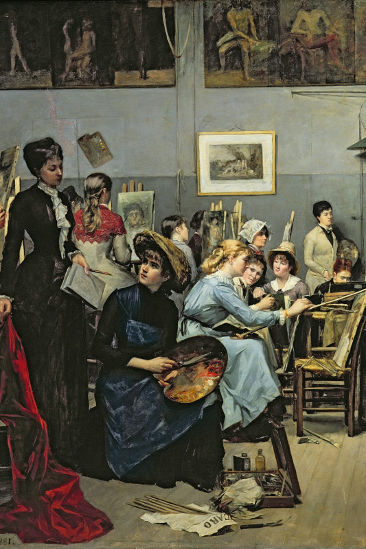  Les Têtes Renversantes - Hélène Berteaux, la formation des femmes artistes