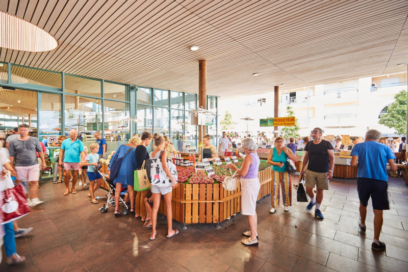 Marché central - Les halles - La Baule