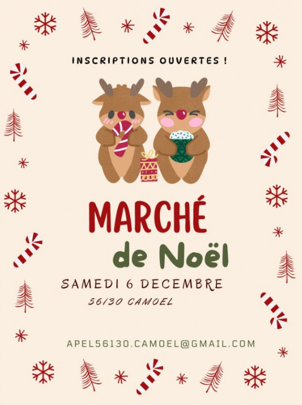 Marché de Noël à Camoël