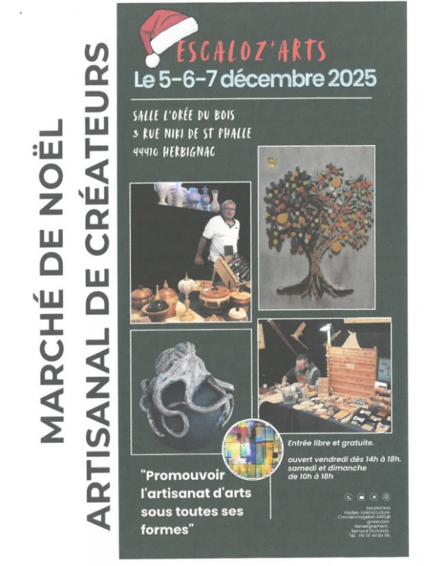 Marché de Noël artisanal de créateurs - Herbignac
