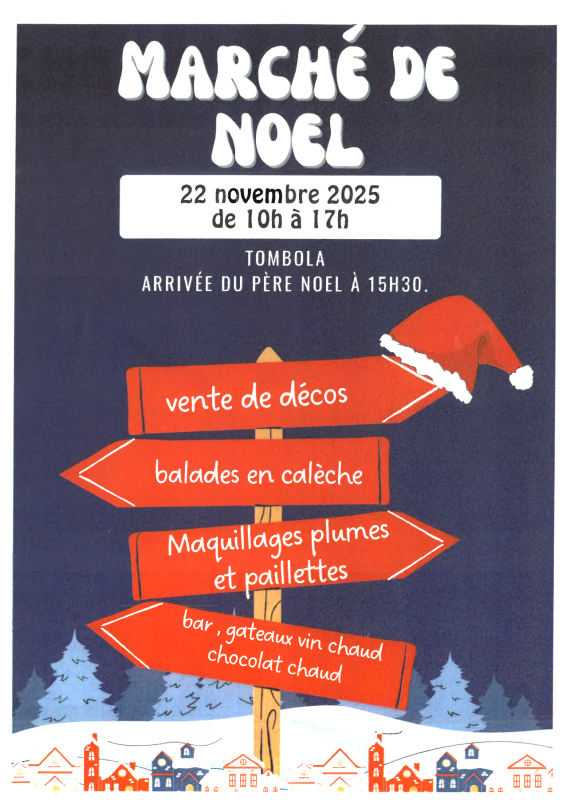 Marché de Noël - Résidence Louis Cubaynes- Piriac sur Mer