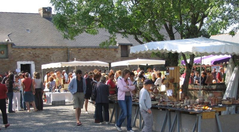 Marché des Potiers - Château de Ranrouët à Herbignac