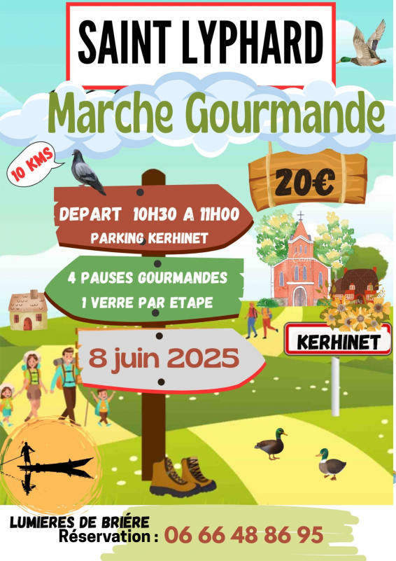 Marche Gourmande - Village de Kerhinet - Saint-Lyphard