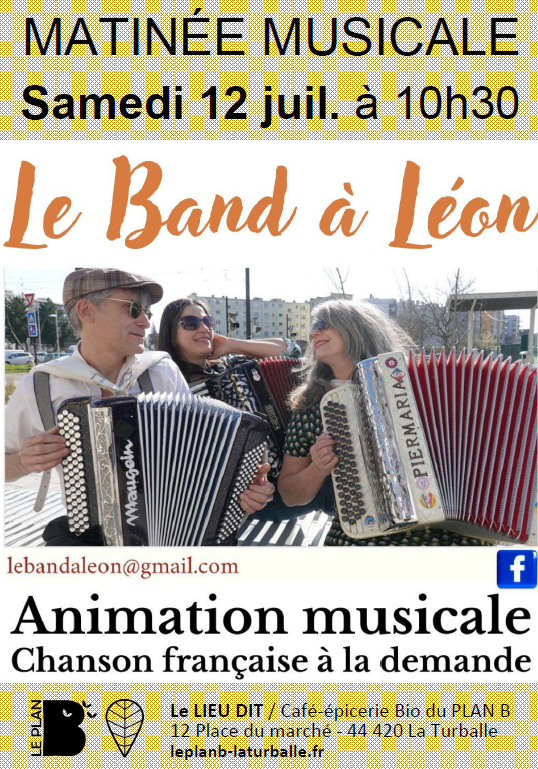 matinée musicale au plan b - la turballe