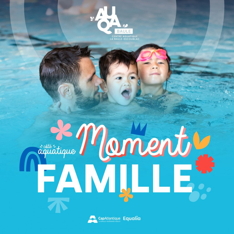 Moments famille - Bouées et ballons dans les bassins intérieurs - La Baule - © Aquabaule Moments famille - Bouées et ballons dans les bassins intérieurs - La Baule