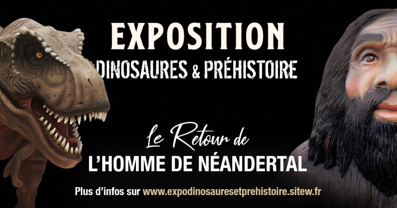 Exposition Dinosaures et Préhistoire