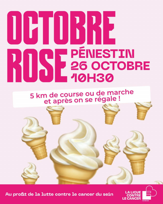Octobre rose Pénestin - Marche et course