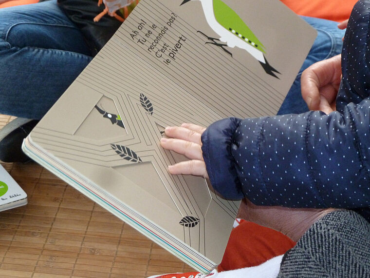 Ouvrons les livres avec les Bébés à La Madeleine - Guérande