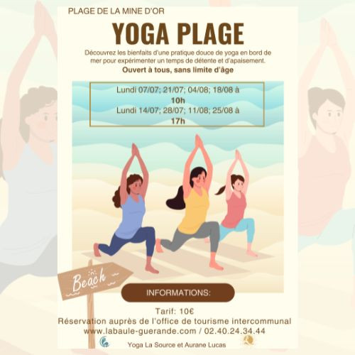 Pénestin - Yoga sur la plage