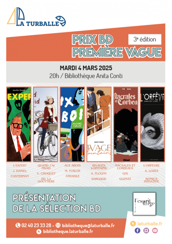 Prix BD première vague - La Turballe
