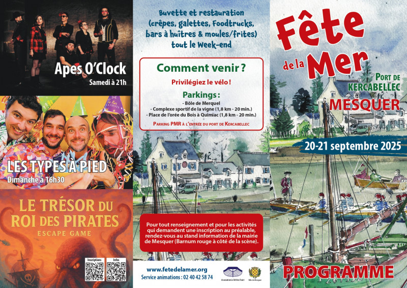 Programme Fête de la Mer 2025 - Mesquer