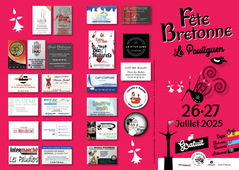 Programme Fête Bretonne Ar Poulligwenn Le Pouliguen