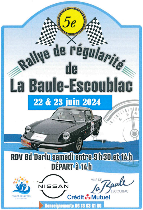 Rallye de régularité 2024 - La Baule